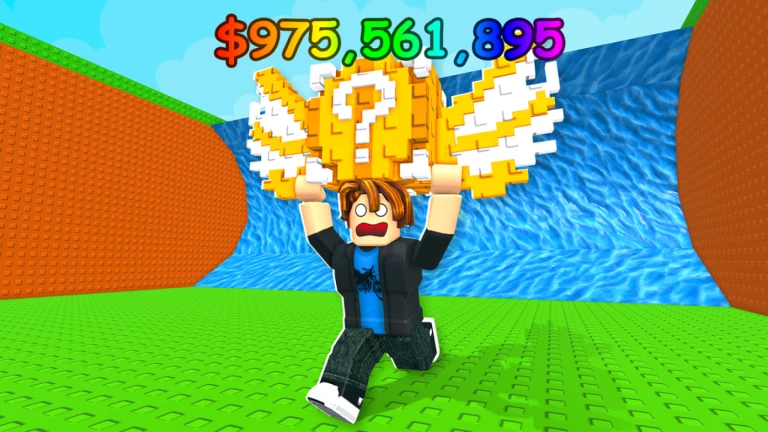 Escape Waves For Lucky Blocks gameplay